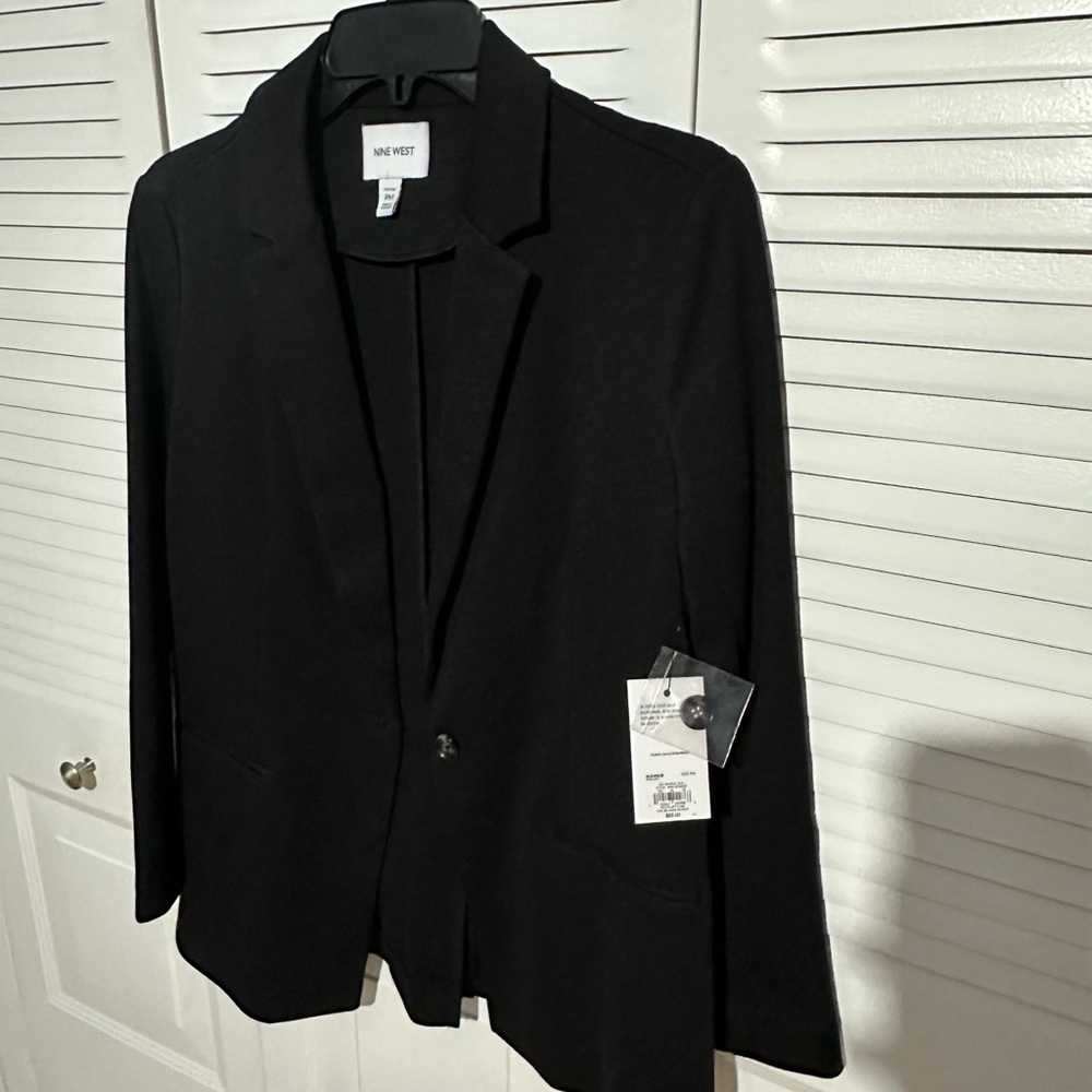 Nine West Elegant Black Blazer